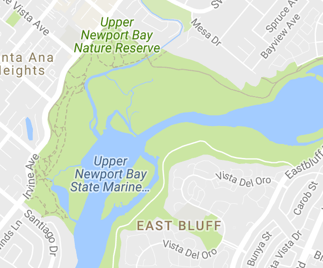 Maps and Directions Newport Bay Conservancy